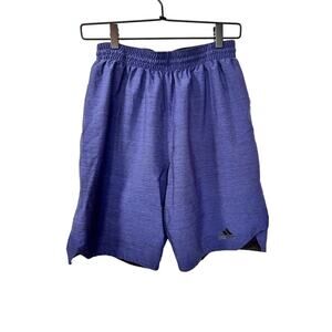 Adidas Men's Climalite Shorts Pockets Athletic Activewear Gym Blue Size‎ Medium